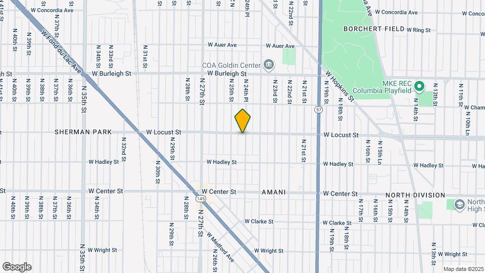 2871-2873-2873 N 24th Pl Map and Location Details