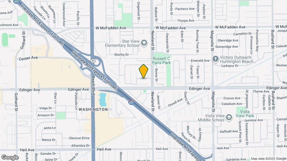 8432 Oberlin Ave Map and Location Details