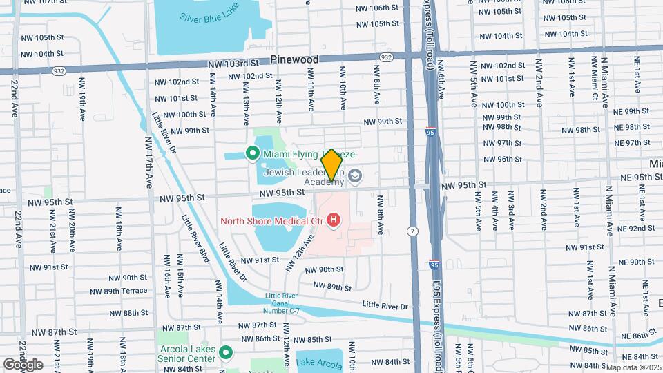 1029 NW 95th St Map and Location Details