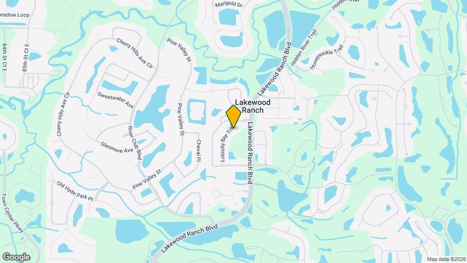 7317 Loblolly Bay Trail Map and Location Details