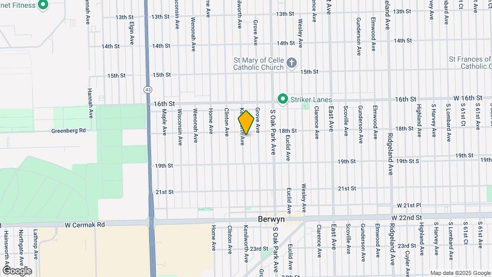 1811 Kenilworth Ave Mapa y Detalles de la Ubicación