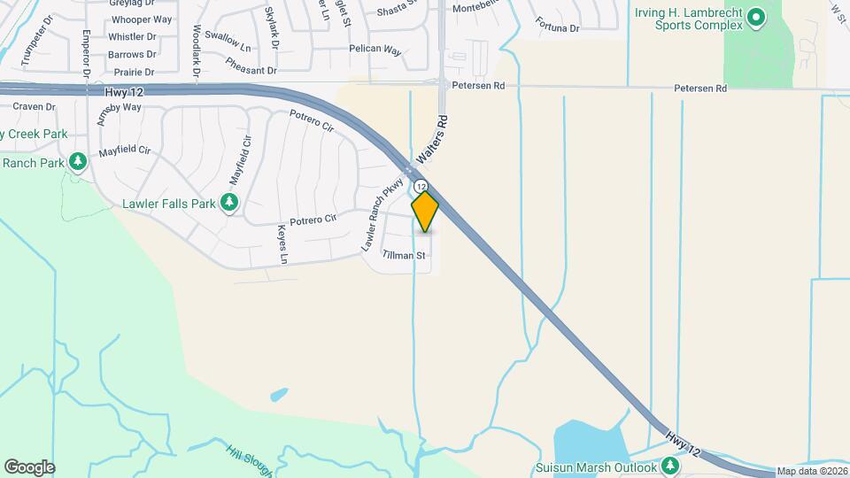 246 Potrero St Map and Location Details