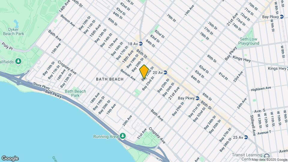 81 Bay 22nd St Map and Location Details