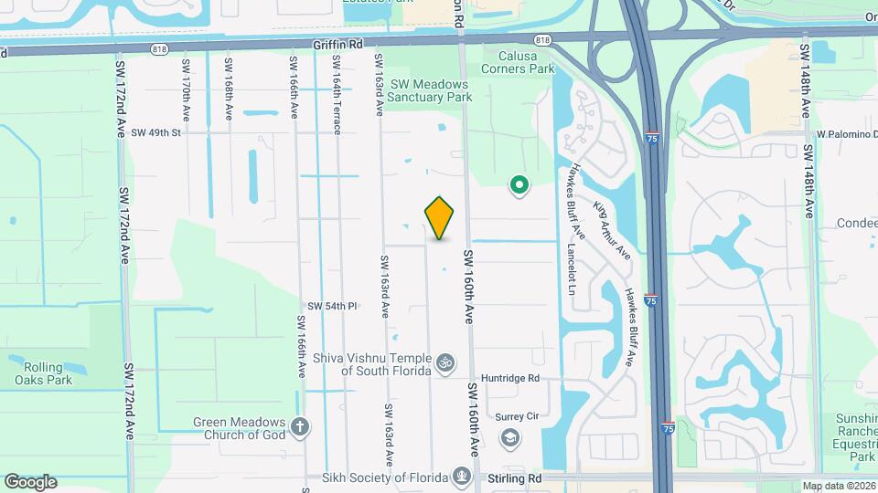 5300 SW 162nd Ave Map and Location Details