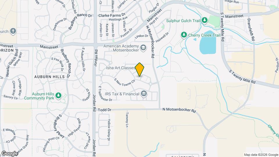 17405 Pacific Peak Cir Map and Location Details