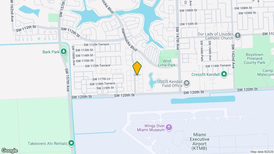 11746 SW 151 Ave Map and Location Details