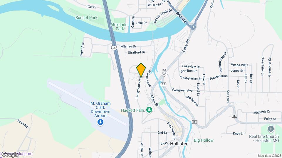 480 Taneycomo Hill Dr Map and Location Details