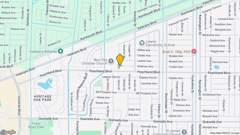 504 Vannell St Map and Location Details