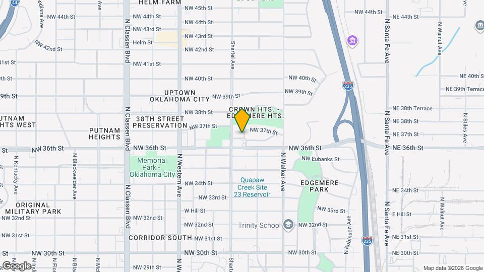 3713 N Lee Ave Map and Location Details