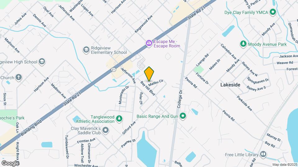 2662 Malibu Cir Map and Location Details