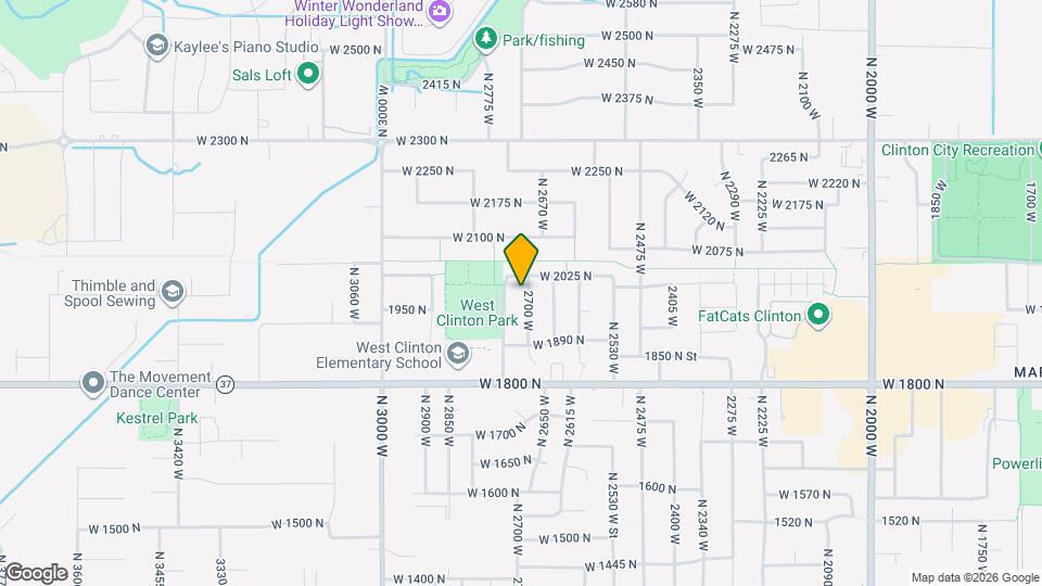 1989 N 2700 W Map and Location Details