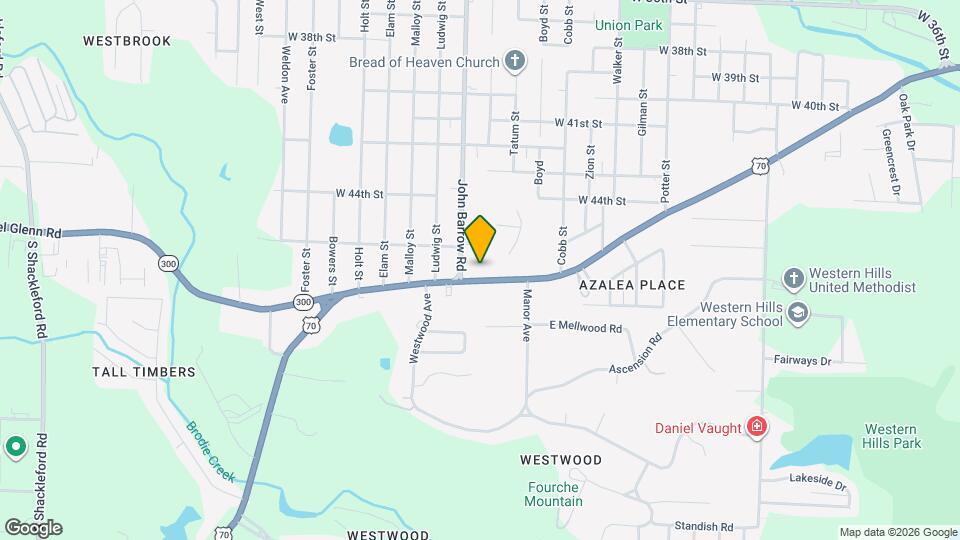 8700 Colonel Glenn Rd Map and Location Details