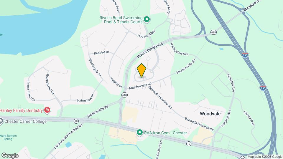 607 Green Garden Cir Map and Location Details