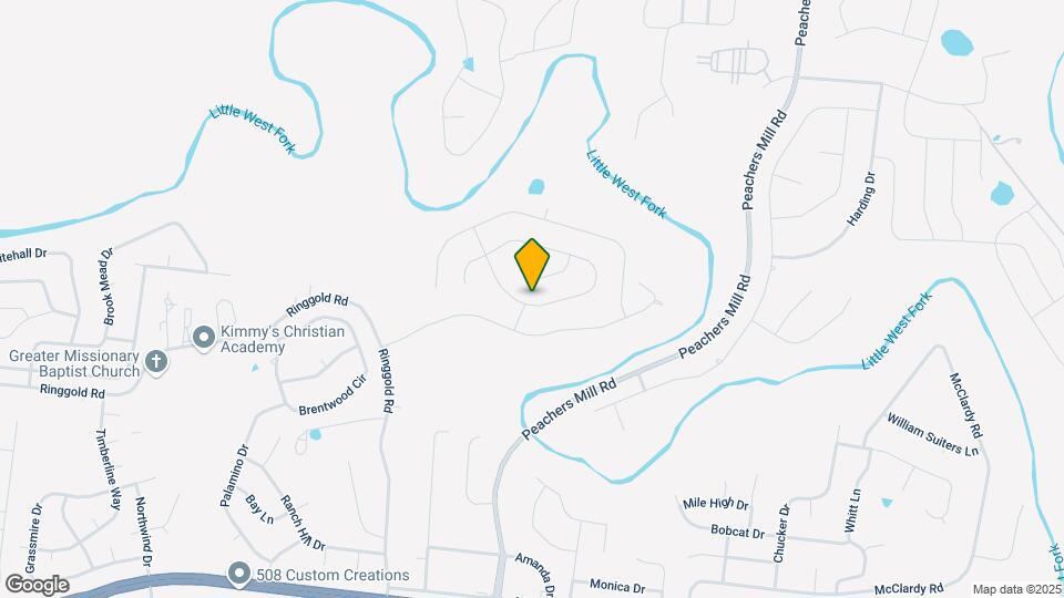 843 Crestone Ln Map and Location Details