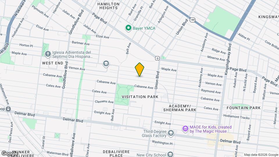 5370 Vernon Ave Map and Location Details