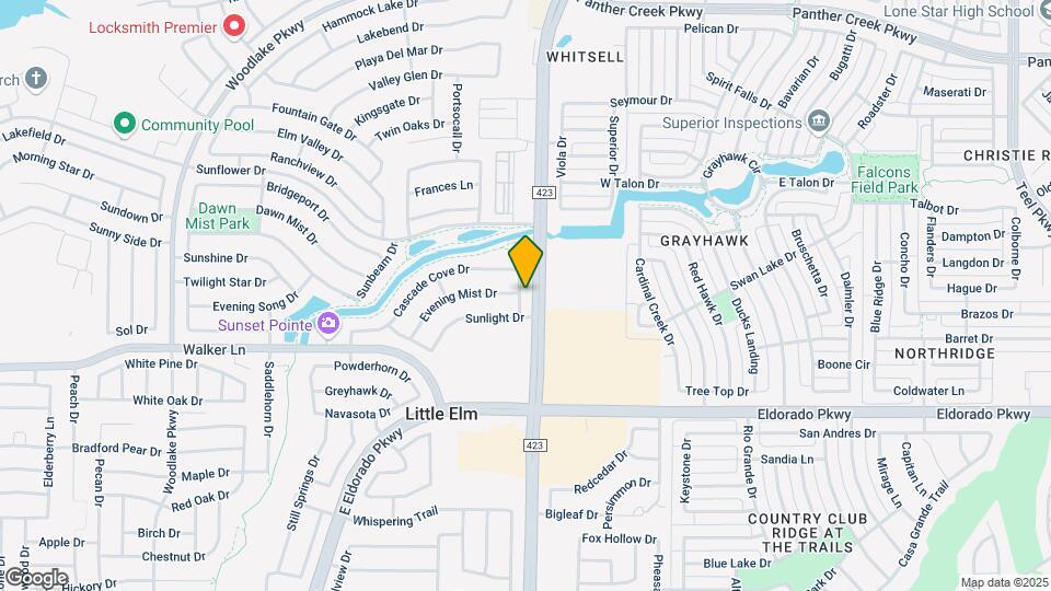 2816 Quietwater Dr, Unit 408 Map and Location Details