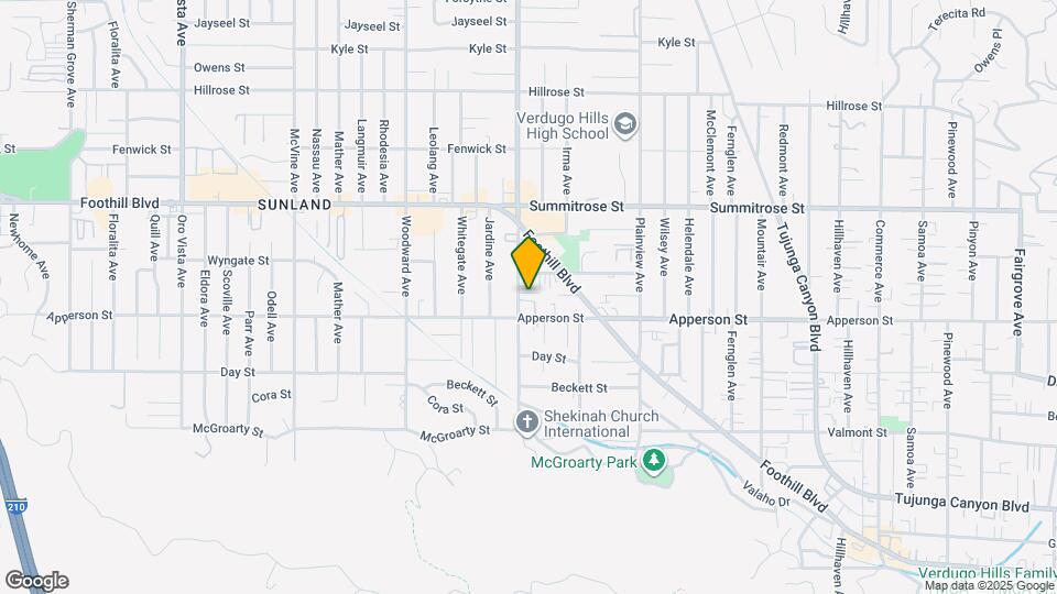 10324 Mt Gleason Ave Map and Location Details