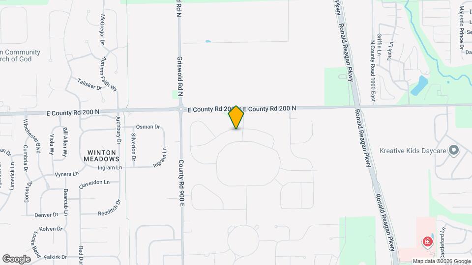 1857 Doncaster Dr Map and Location Details