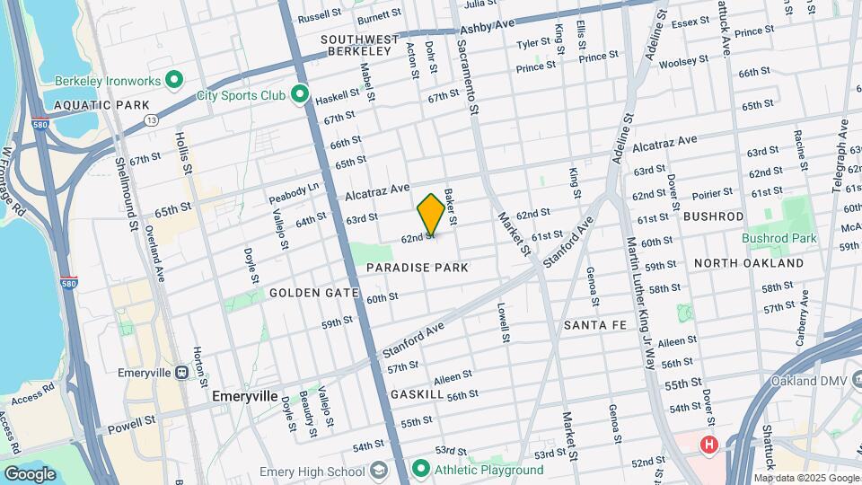 1015 62nd St Map and Location Details