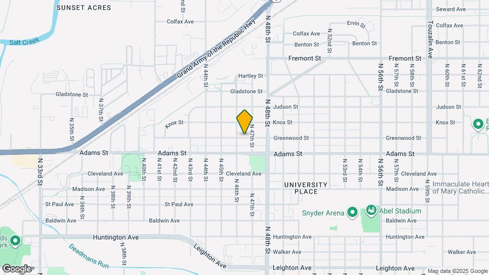 4620 Greenwood St Map and Location Details