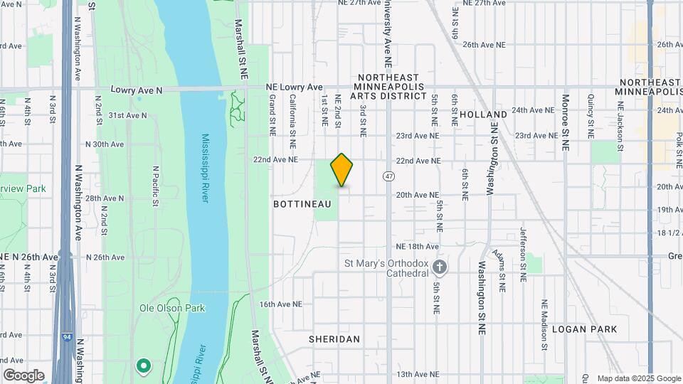 201 20th Ave NE Map and Location Details