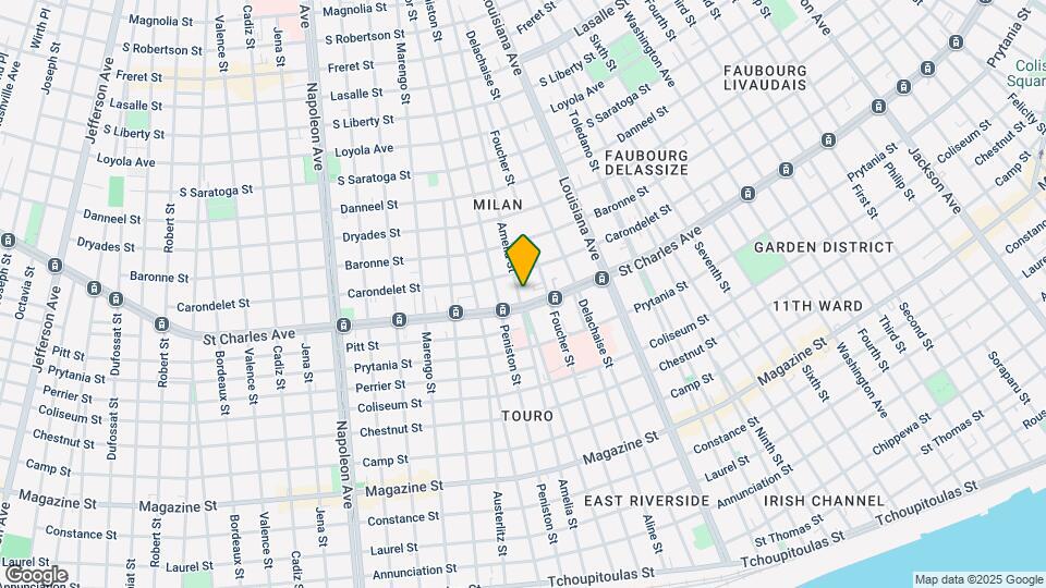 3625 St Charles Ave Map and Location Details