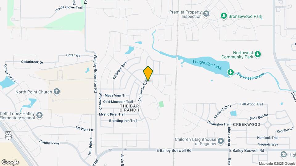 8308 Comanche Springs Dr Map and Location Details