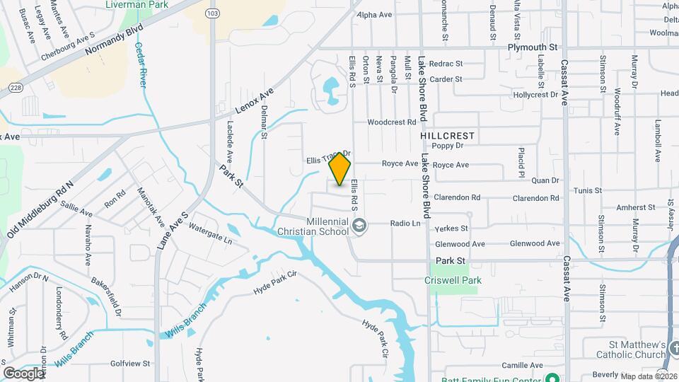 6023 Edgefield Dr Map and Location Details