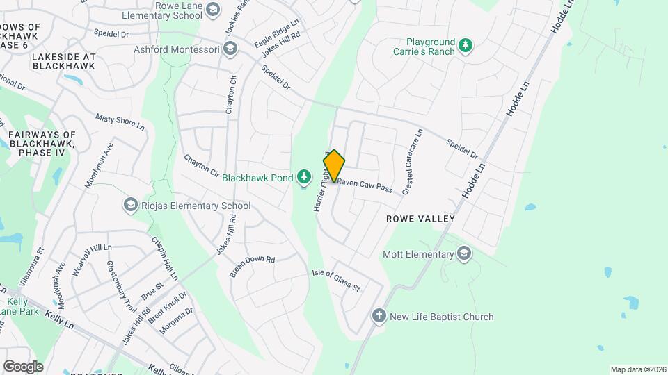 3605 Heron Roost Pass Map and Location Details