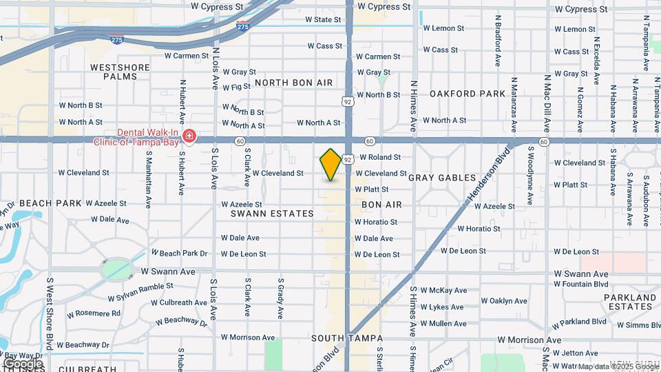 3811 W Platt St-Unit -A Map and Location Details
