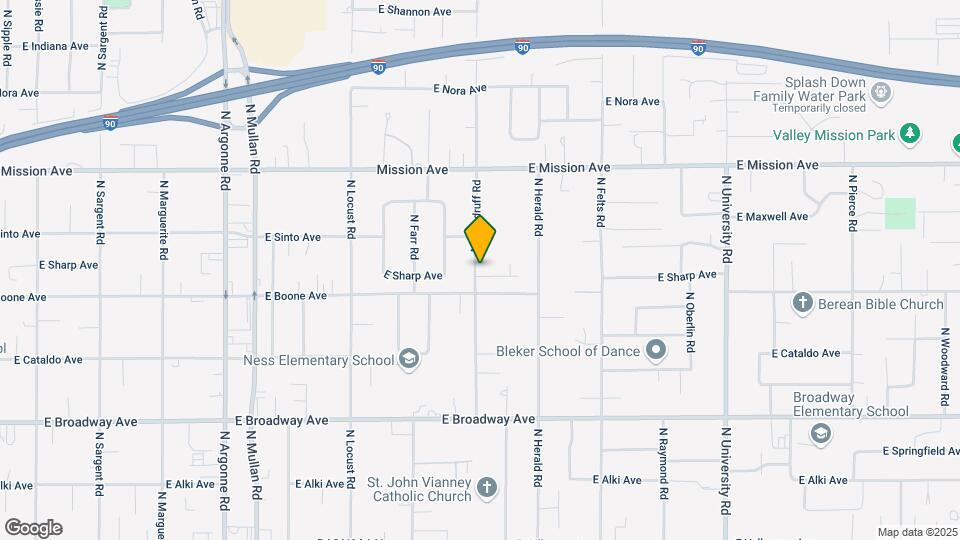 1216 N Woodruff Rd Map and Location Details