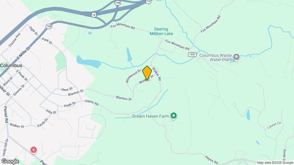 1260 Blanton St Map and Location Details