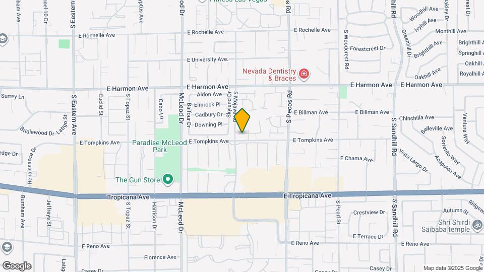 3221 Yolanda Ln Map and Location Details