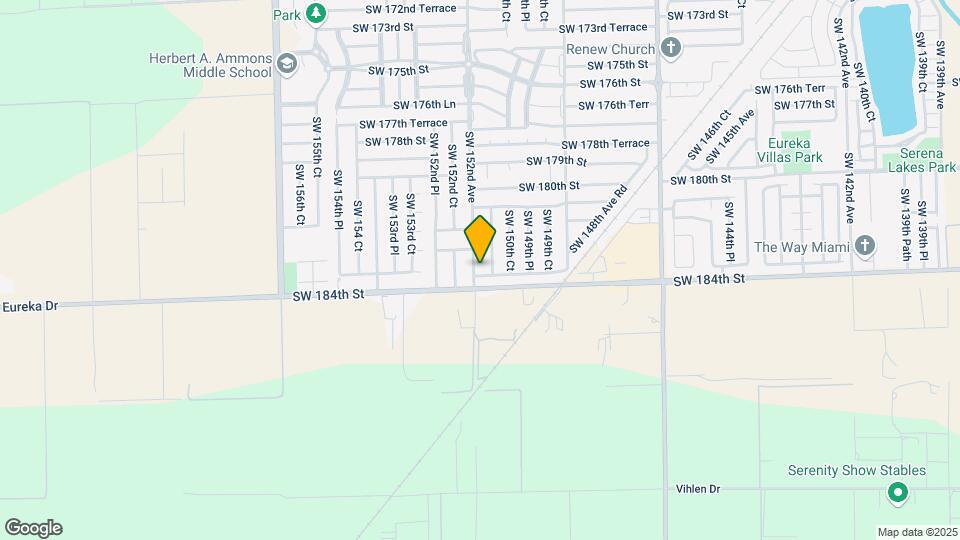 18329 SW 152nd Ave Map and Location Details