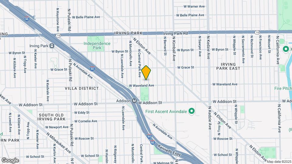3710 N Drake Ave Map and Location Details