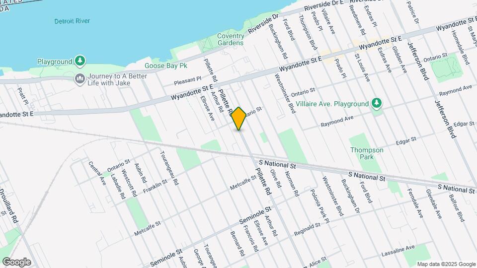 955 Pillette Rd Map and Location Details