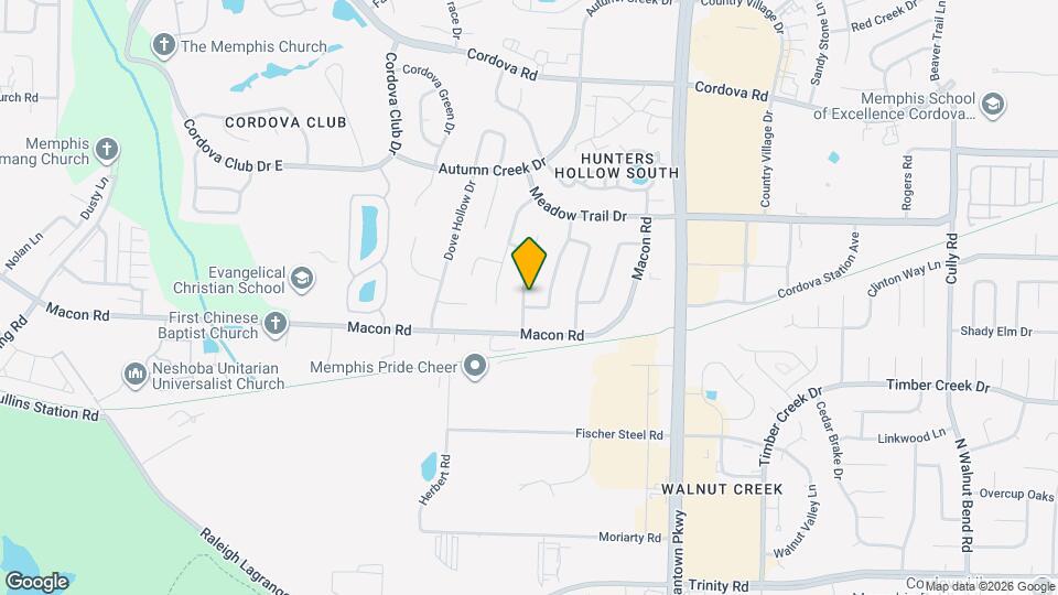 960 Hunters Point Map and Location Details