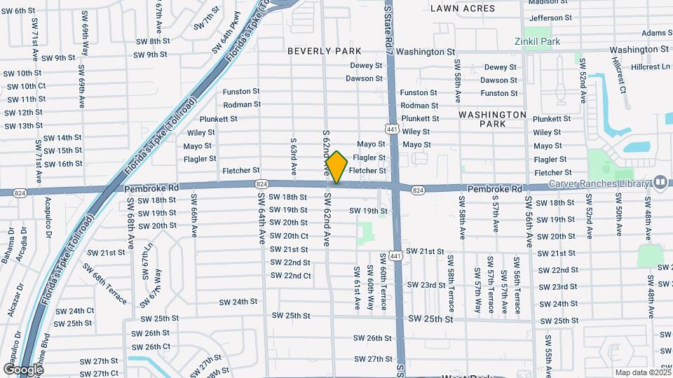 6124 Pembroke Rd Mapa y Detalles de la Ubicación