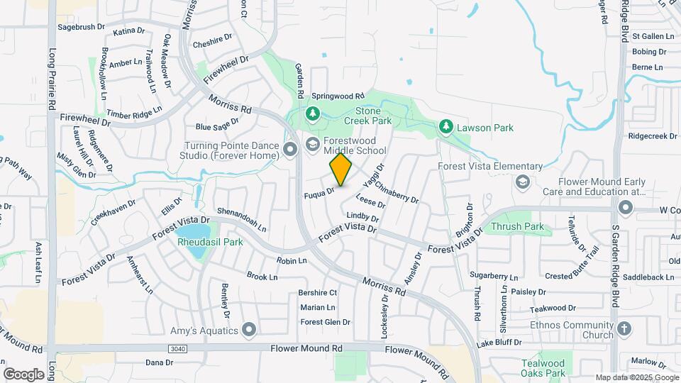 1629 Fuqua Dr Map and Location Details