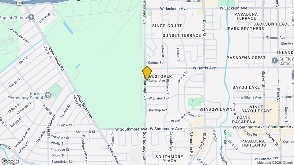 1415 Comal Ave Mapa y Detalles de la Ubicación