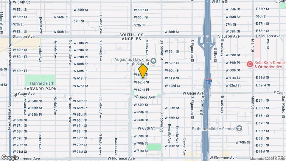 919 W 62nd St Map and Location Details