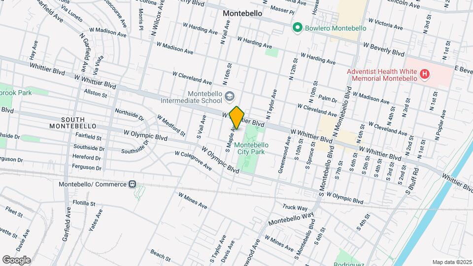 128 S Maple Ave-Unit -Maple Map and Location Details