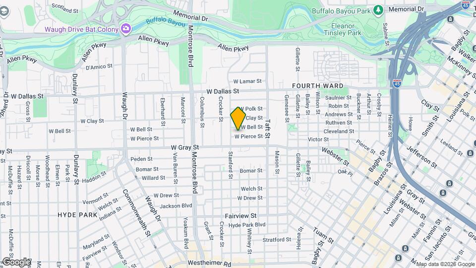 604 W Pierce St Map and Location Details