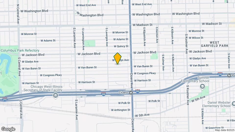 4910 W Van Buren St Map and Location Details