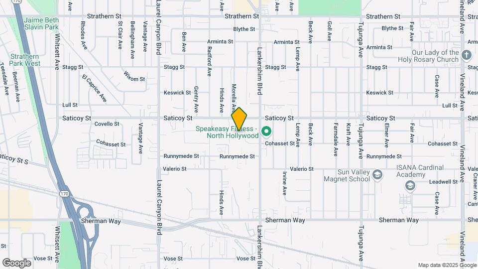 7521 Simpson Ave Mapa y Detalles de la Ubicación