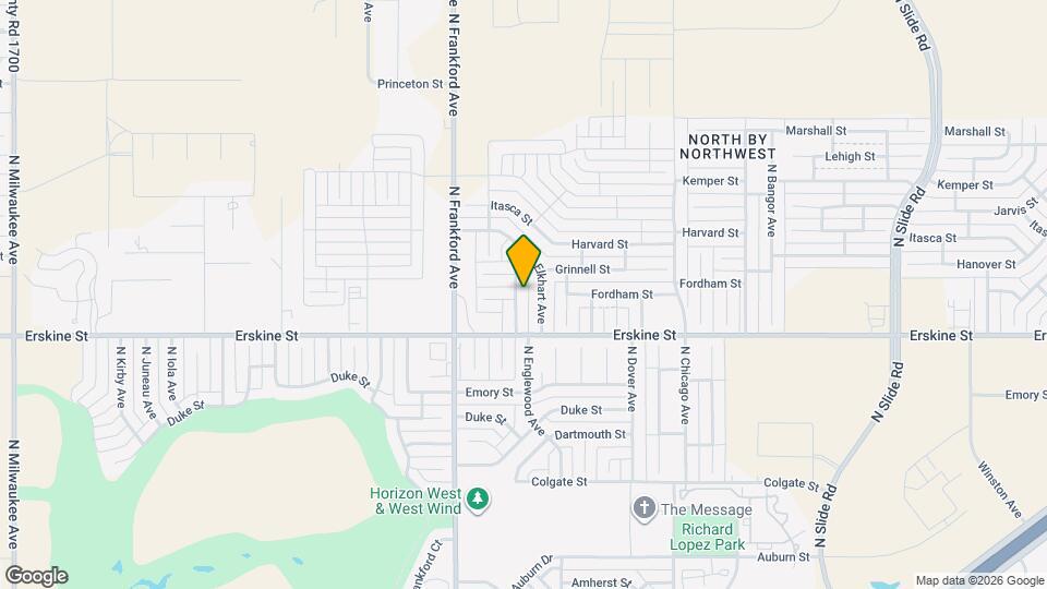 702 N Englewood Ave Map and Location Details