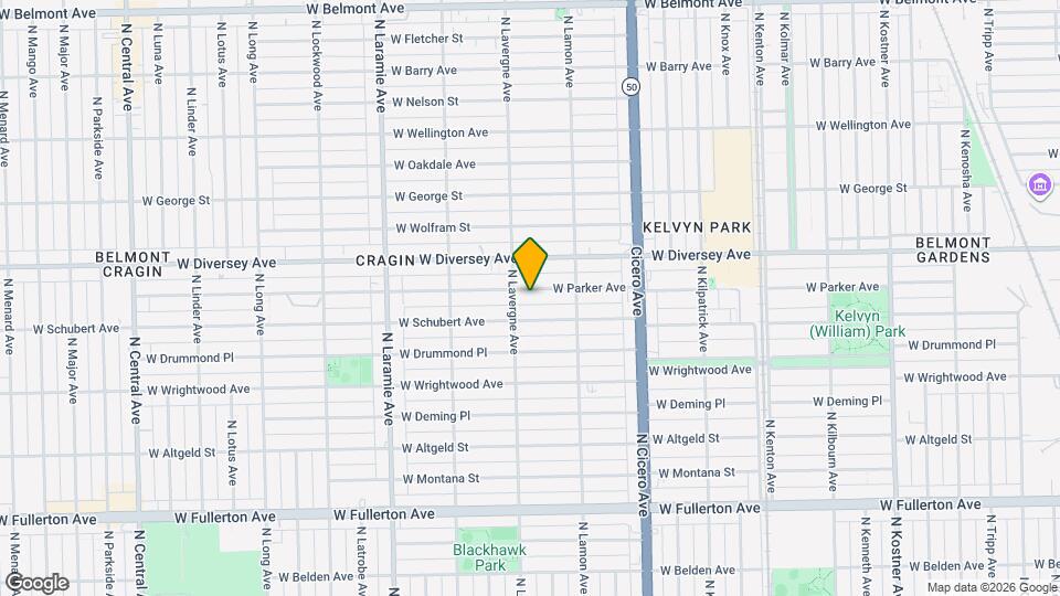 4947 W Parker Ave Map and Location Details