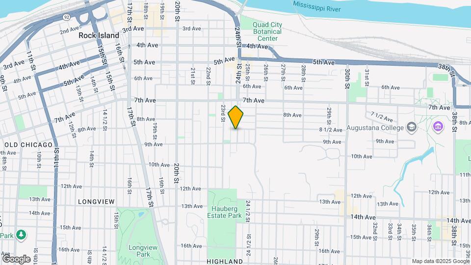 826 24th St Map and Location Details