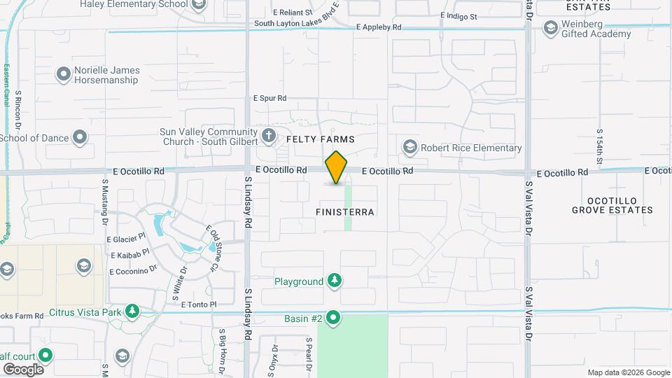 4307 E Yellowstone Pl Map and Location Details