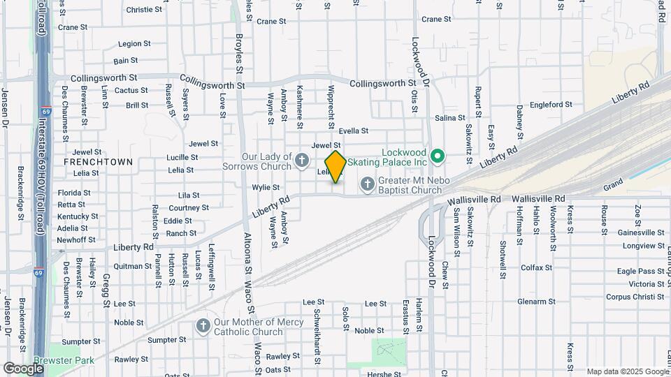 2908 Wipprecht St Map and Location Details